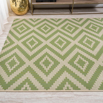 Sintra Diamond Tribal Indoor/outdoor Area Rug